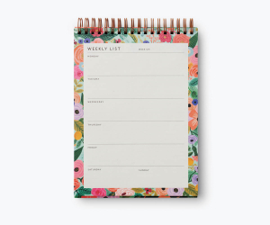 Garden Party Desktop Weekly Planner|Rifle Paper