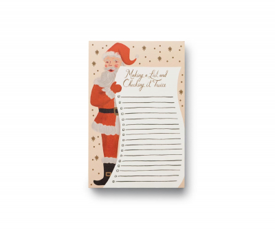 Santa's List Notepad|Rifle Paper