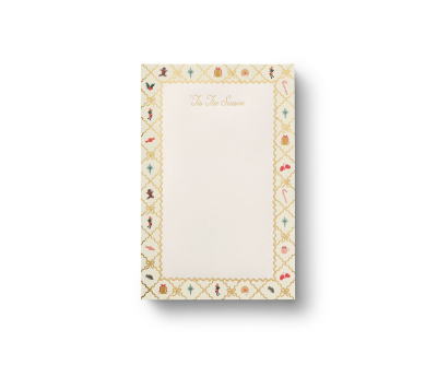 Holiday Argyle Notepad|Rifle Paper