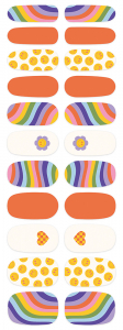 Rainbowlicious Mani Nail Wrap Kit|Studio Oh