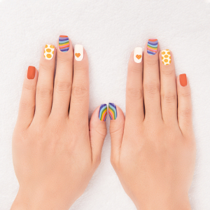 Rainbowlicious Mani Nail Wrap Kit|Studio Oh