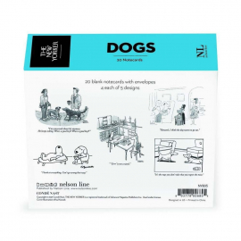 Dogs - 4 Each/5 Designs Ny'Er Boxed Notes|Nelson Line