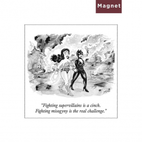 Fighting Misogyny - Nyer Magnet|Nelson Line
