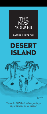 Desert Island - New Yorker Notepad|Nelson Line