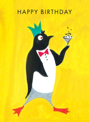 Penguin And Cocktail