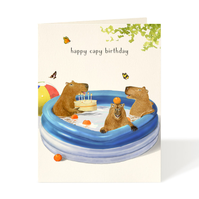 Birthday Capybara | Felix Doolittle