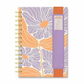 Abloom Oliver Notebook with Pen Pocket|Studio Oh