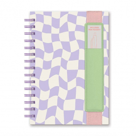 A Mirage of Thoughts Oliver Notebook with Pen Pocket|Studio