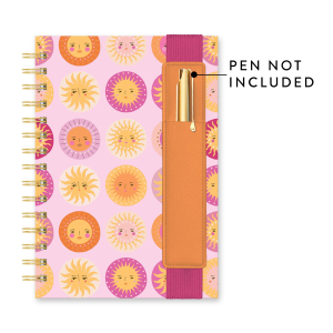 On the Sunny Side Oliver Notebook with Pen Pocket|Studio Oh!