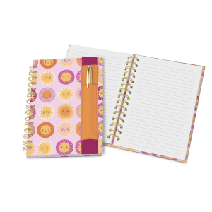 On the Sunny Side Oliver Notebook with Pen Pocket|Studio Oh!