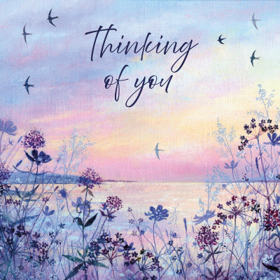 Swifts At Sunset Thinking Of You