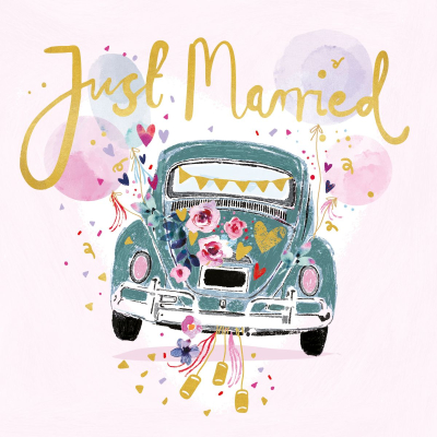 Just Married Gold