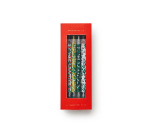 Mistletoe Metallic Gel Pen Set of 4|Rifle Paper