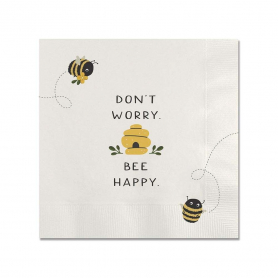 Buzzy Bees Beverage Napkin|Studio Oh