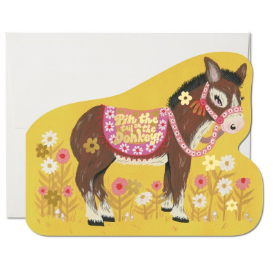 Pin The Tail Donkey|Red Cap Cards