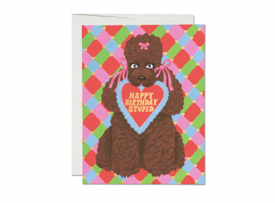 Birthday Poodle|Red Cap Cards