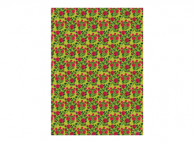 Grateful Roses wrap roll-3 sheets|Red Cap Cards