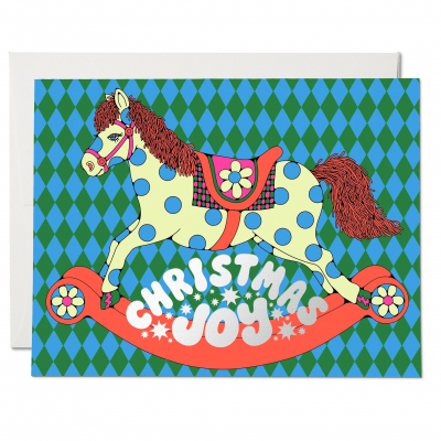 BOX Christmas Horse Holiday|Red Cap Cards