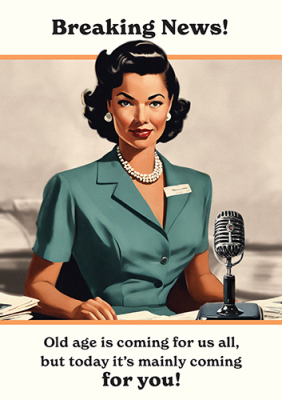 Old Age News Reporter