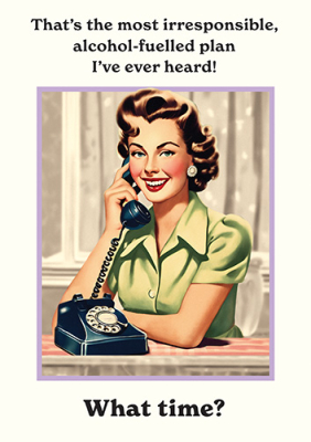 Alcohol Fuelled Plan