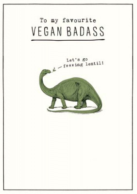 Vegan Badass Dinosaur