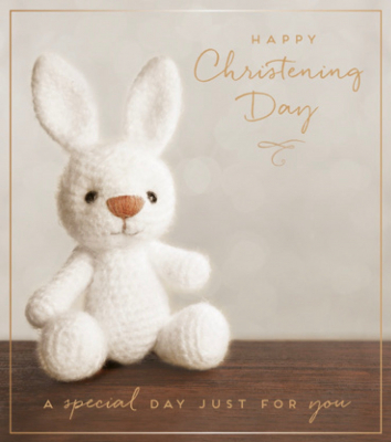 Christening Bunny Toy