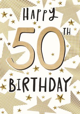 50 Birthday Stars