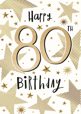 Happy 80th Birthday Stars