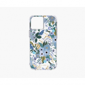 Clear Garden Party Blue iPhone 13 Mini Case|Rifle Paper