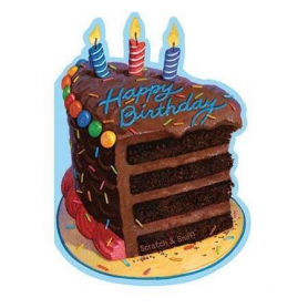 Chocolate Birthday Cake Scratch & Sniff