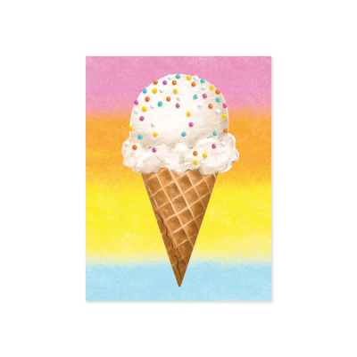 ENCLOSURE Birthday Ice Cream Cone