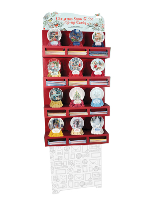Snow Globe 2026 12 SKU Floor Corrugate 104pcs|Up With Paper