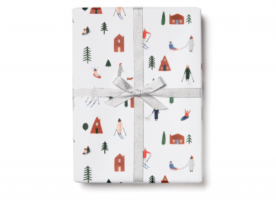 SHEET WRAP Snow Day wrap|Red Cap Cards