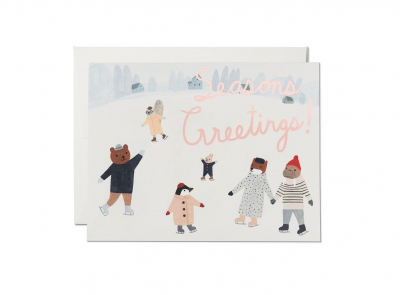 Ice Animals Holiday|Red Cap Cards