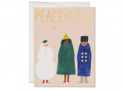 Xmas Friends Holiday|Red Cap Cards