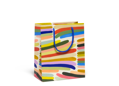 Rainbow Stripes bag|Red Cap Cards