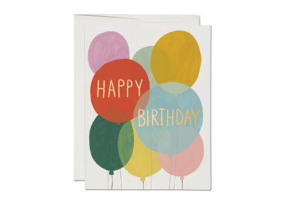 Birthday Balloons|Red Cap Cards