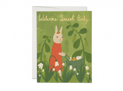Sweet Bunny Baby|Red Cap Cards
