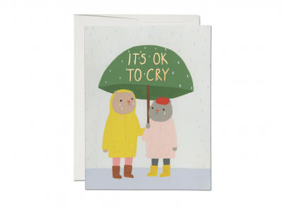 Its OK To Cry|Red Cap Cards