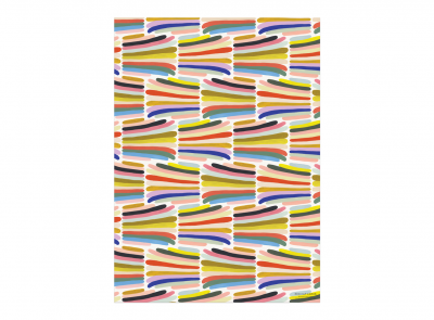 Rainbow Stripes sheet wrap|Red Cap Cards