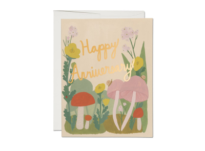 Woodland Anniversary card|Red Cap Cards