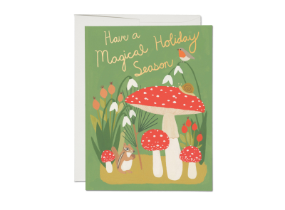 Forest Critters FOIL Holiday boxed set|Red Cap Cards