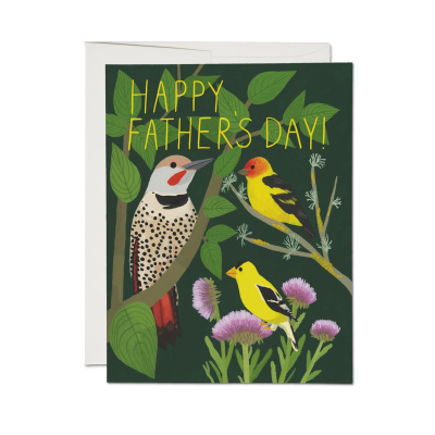 Bird Watching Father's Day card|Red Cap Cards