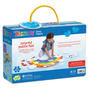 Rainbow Floor Puzzle -35 pieces|Peaceable Kingdom