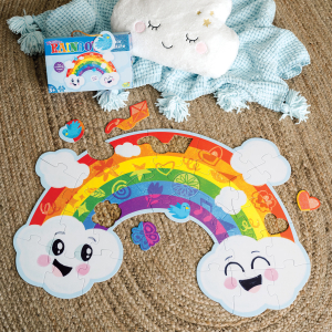 Rainbow Floor Puzzle -35 pieces|Peaceable Kingdom