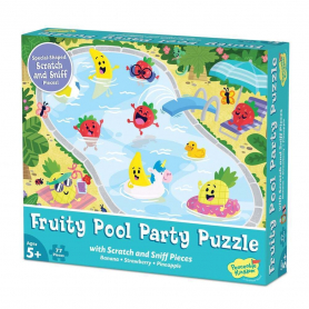 SS Puzzle: Fruity Pool Party - 77 pieces|Peaceable Kingdom