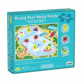 SS Puzzle: Fruity Pool Party - 77 pieces|Peaceable Kingdom