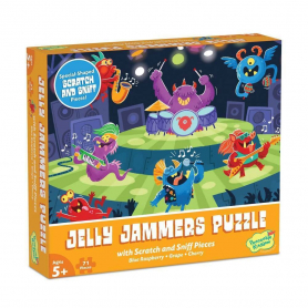Scratch And Sniff Puzzle: Jelly Jammers|Peaceable Kingdom