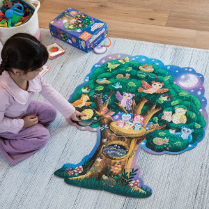 Floor Puzzle: Hoot Owl Hoot|Peaceable Kingdom