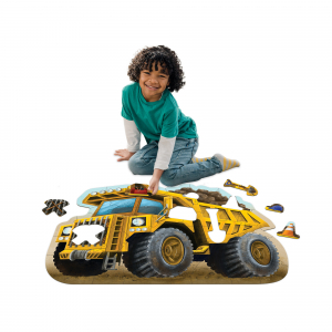 Floor Puzzle: Dump Truck|Peaceable Kingdom